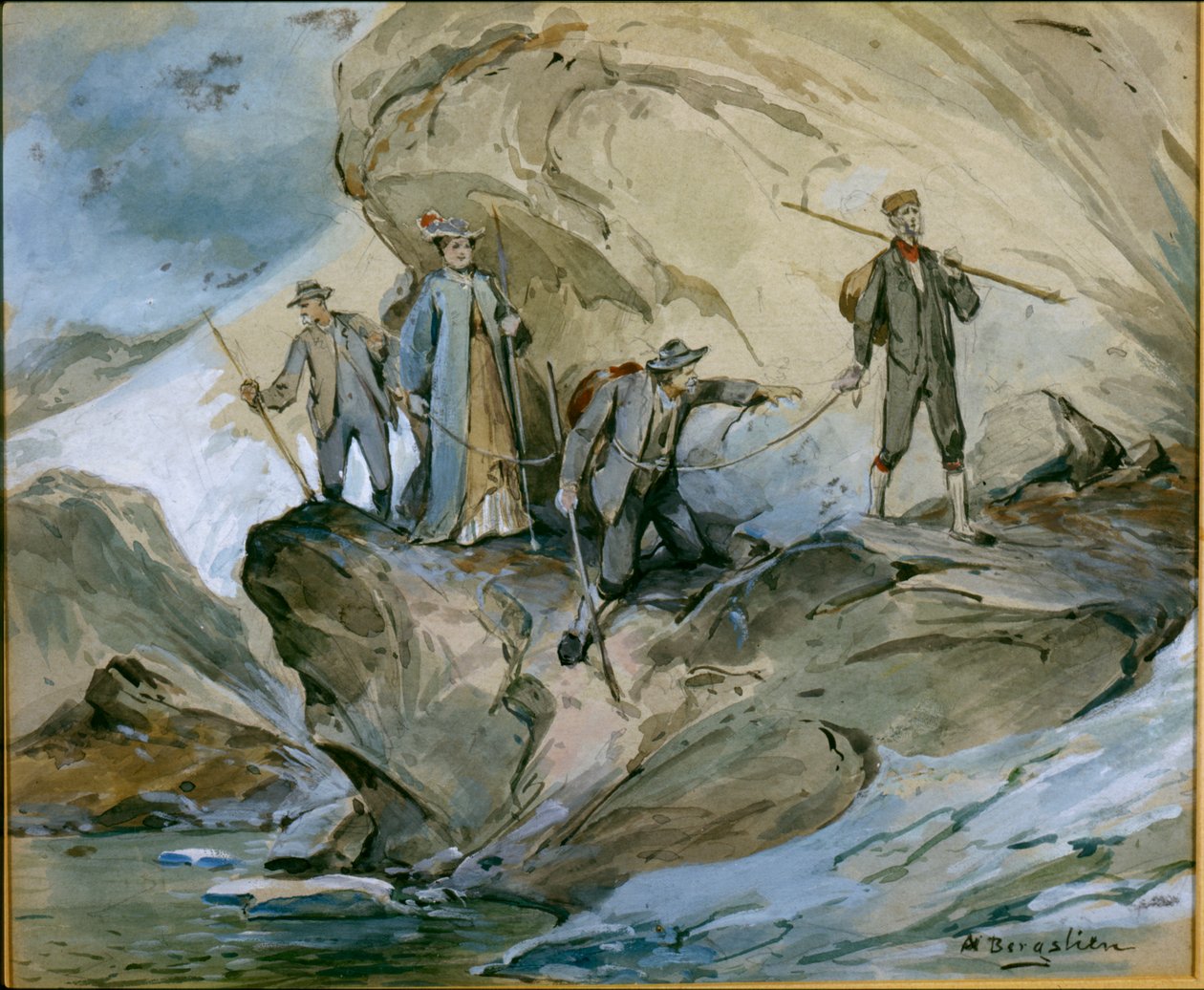 Escursione sul ghiacciaio di Hardanger da Nils Bergslien