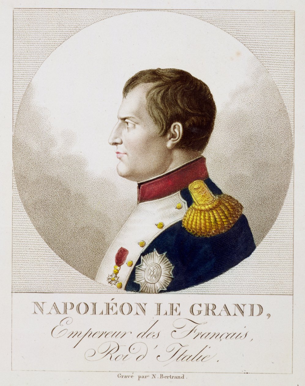 Ritratto di Napoleone da Noel Francois Bertrand