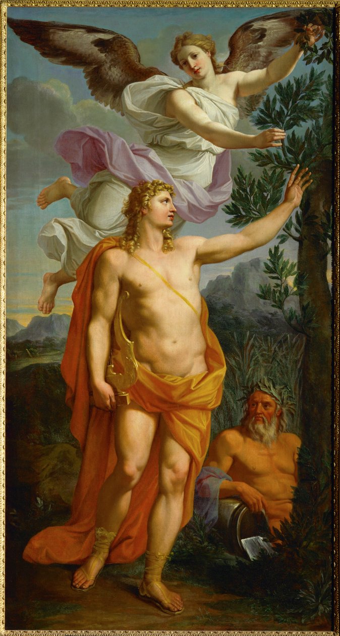 Apollo incoronato dalla Vittoria ... da Noël Coypel