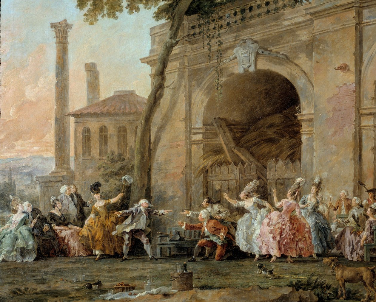 Colin-aillard (dettaglio dei giocatori di colin aillard) da Noel Halle