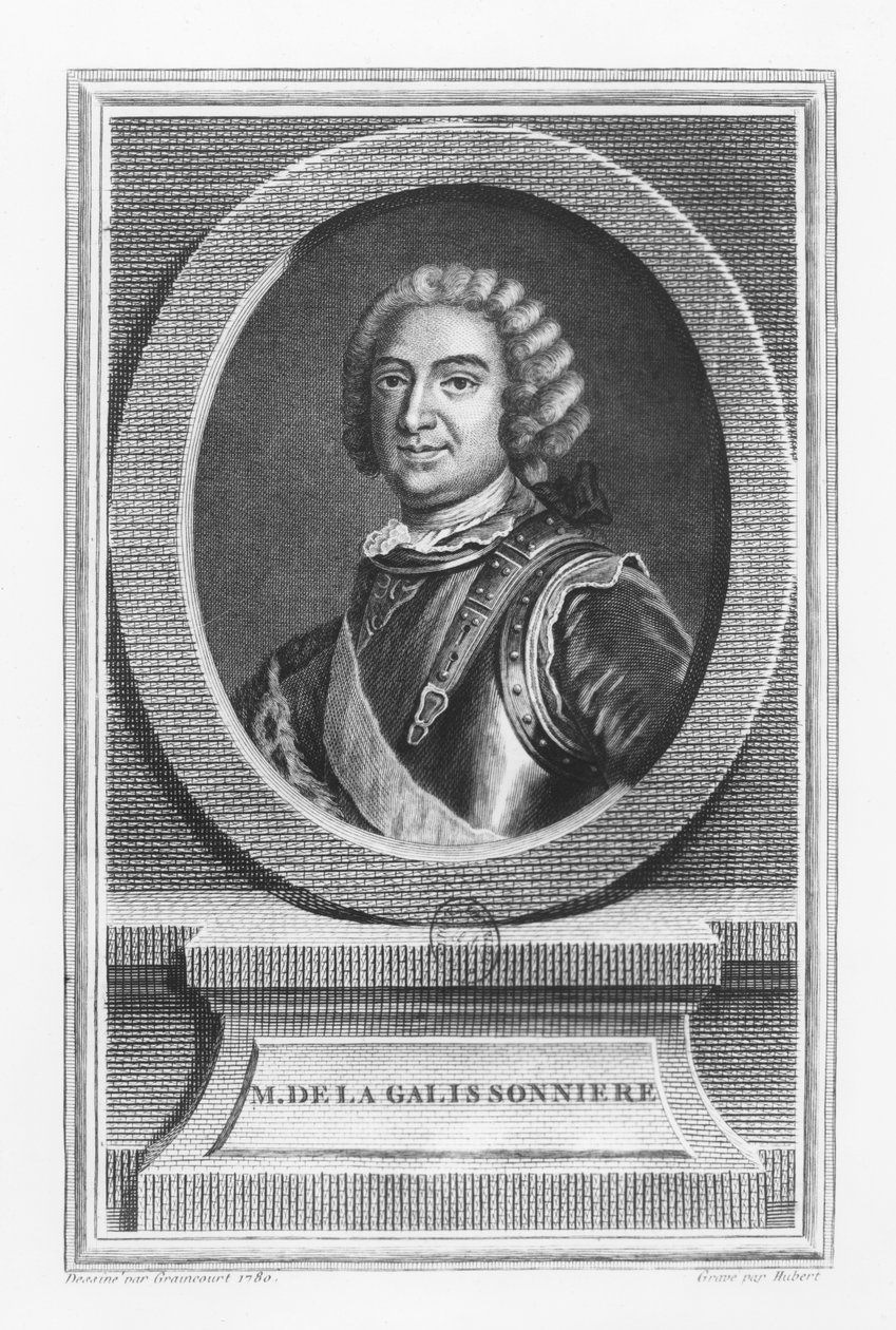 Roland Michel Barrin, Marchese de la Galissonière da Noel Hubert
