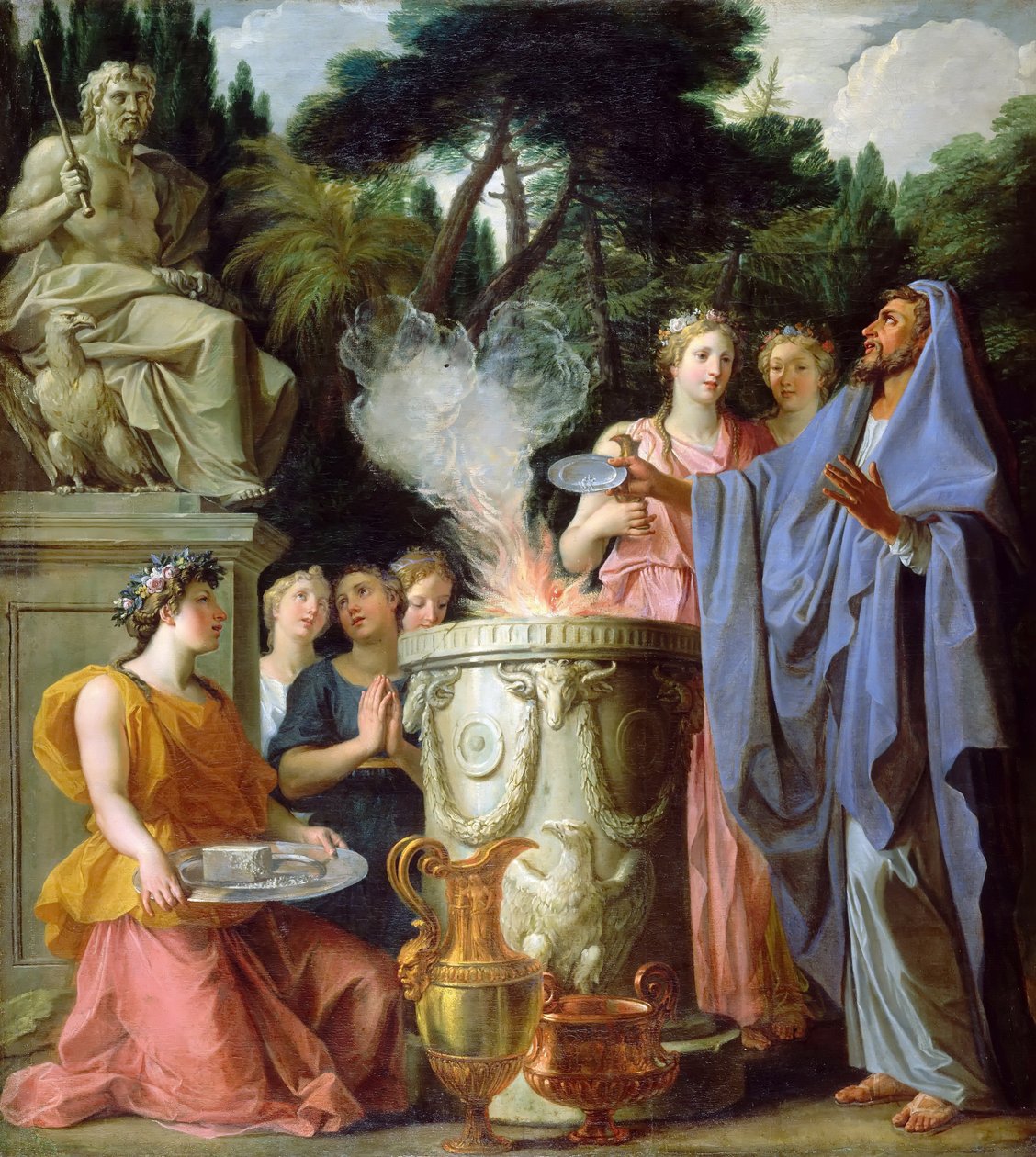 Sacrificio a Giove da Noël Coypel
