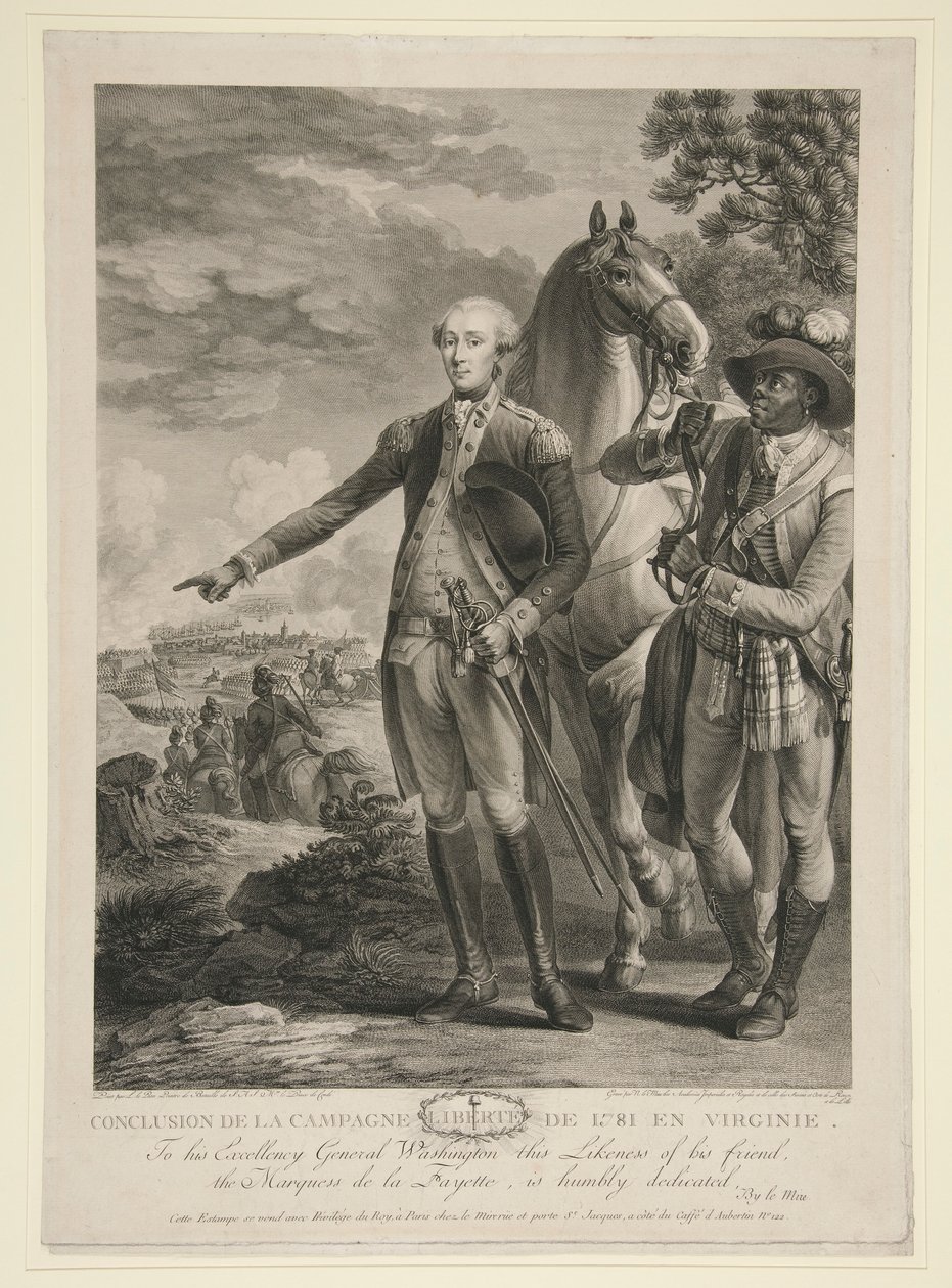 Conclusione della Campagna del 1781 in Virginia da Noël Le Mire