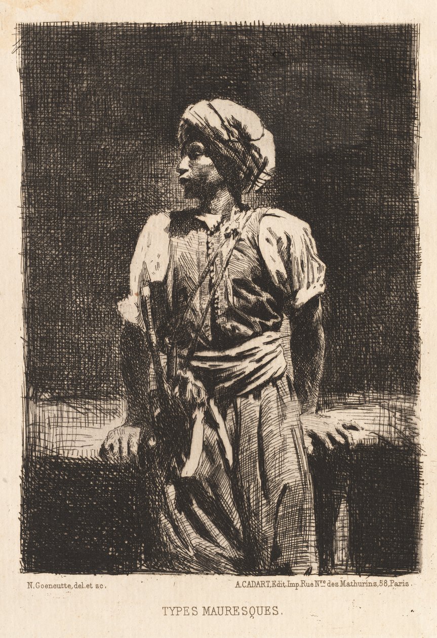 Tipi moreschi da Norbert Goeneutte