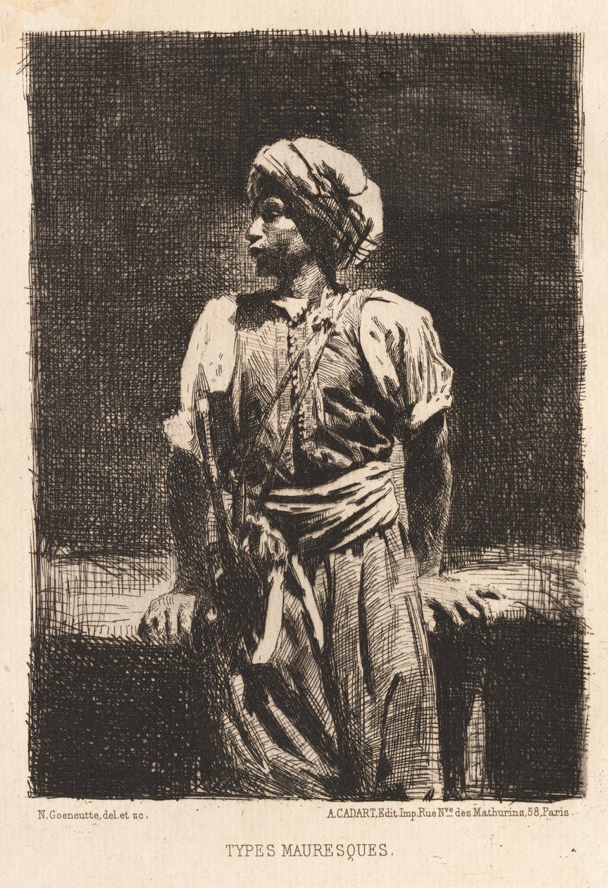Tipi moreschi, 1875 da Norbert Goeneutte