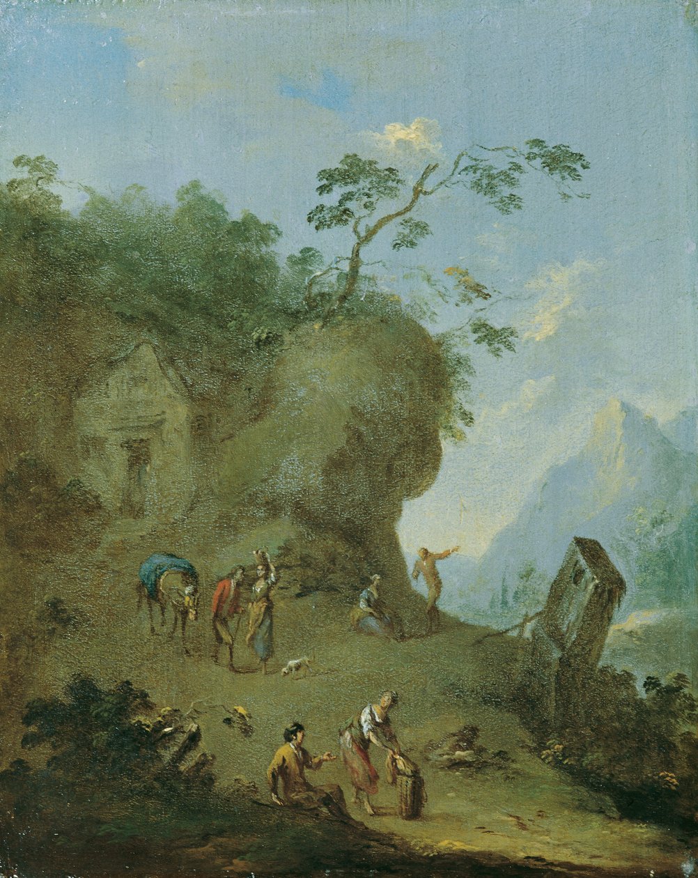 Capanna su un
