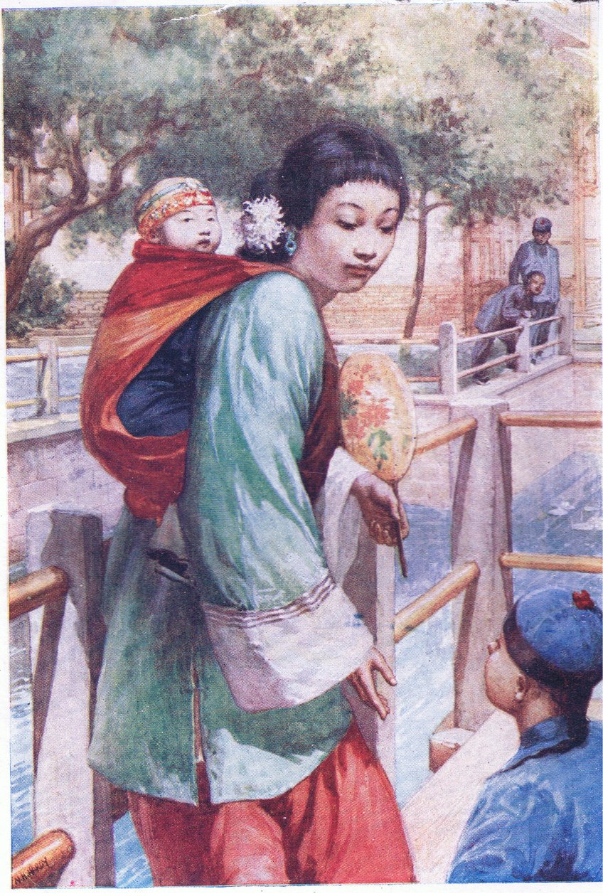 Bambini cinesi c.1900 da Norman Hardy