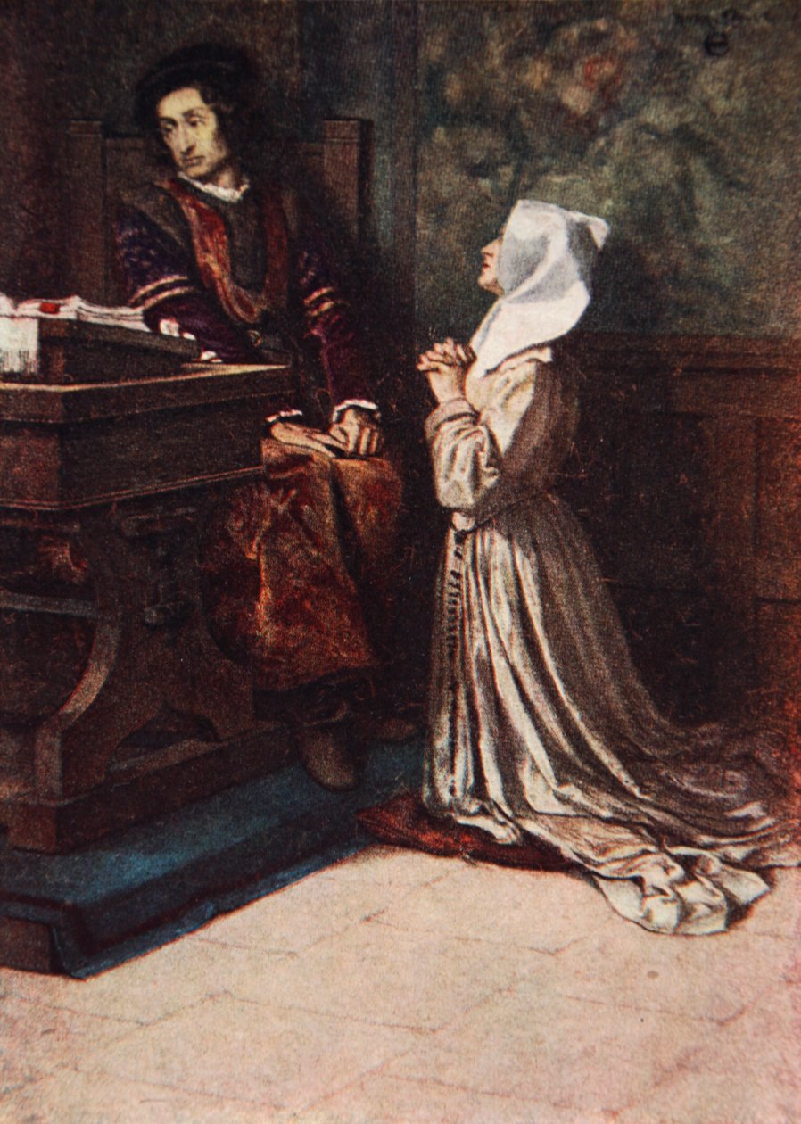 La supplica di Isabella, Misura per misura, Atto II Scena 2, illustrazione da 