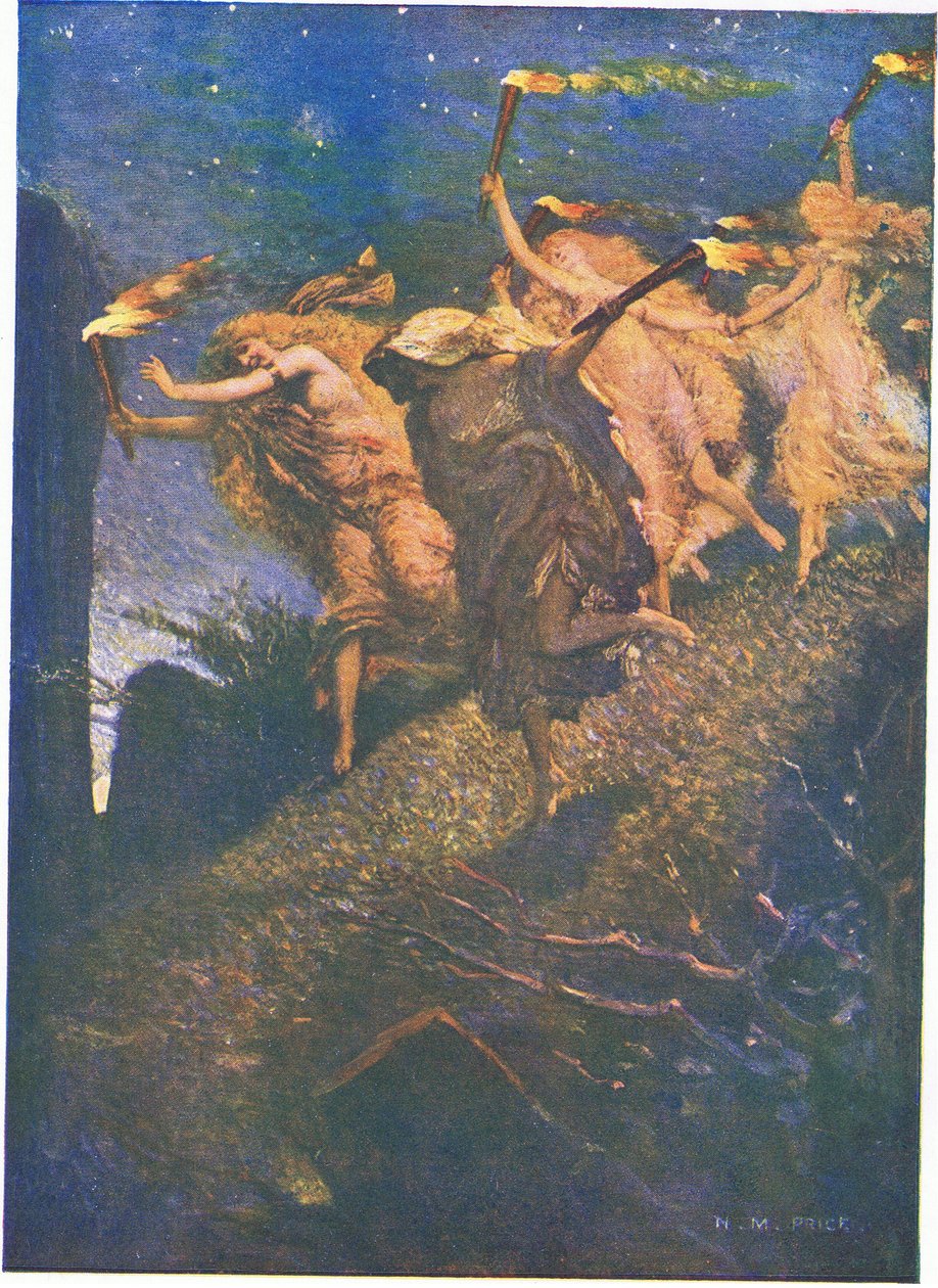La prima notte di Valpurga: "Attraverso l