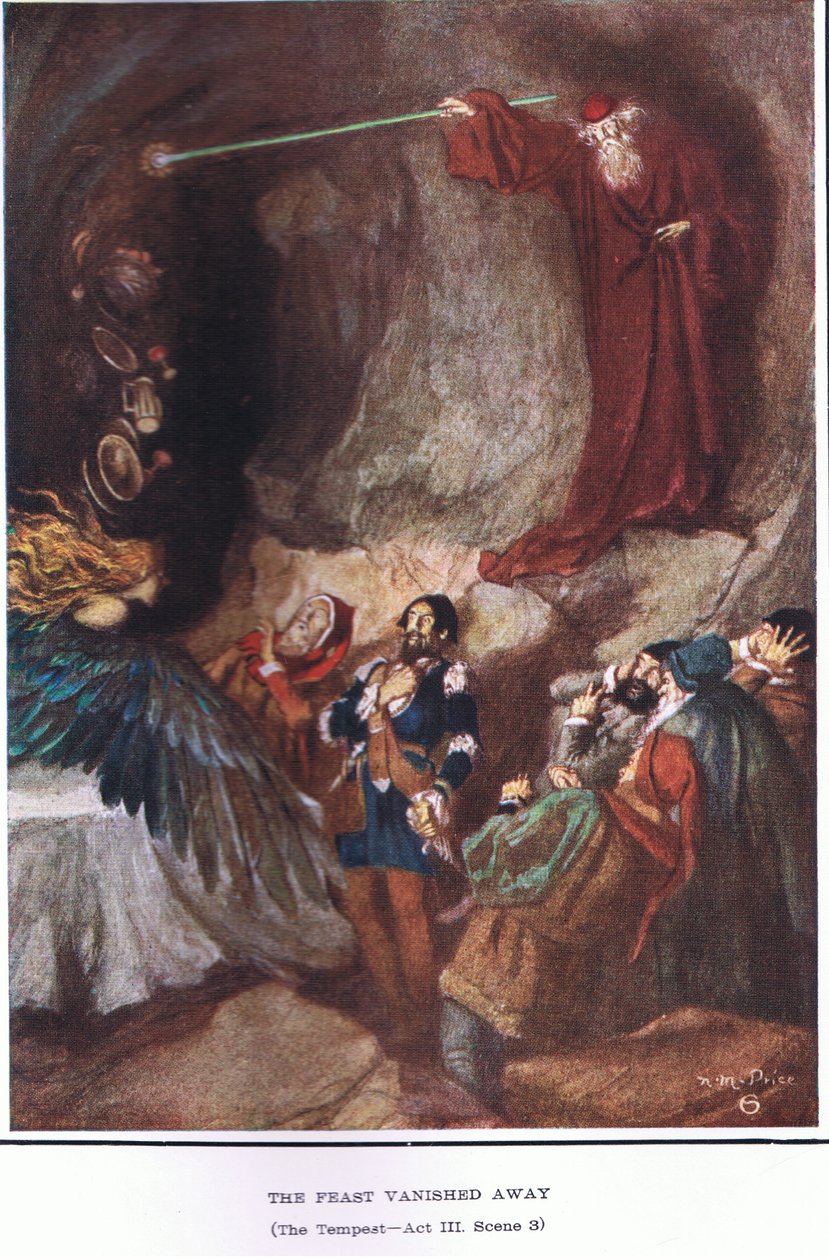Il banchetto svanito (La Tempesta) da Norman Mills Price