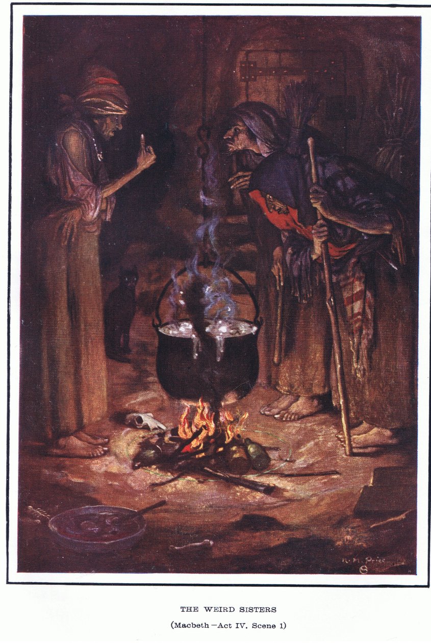 Le sorelle strane (Macbeth) da Norman Mills Price