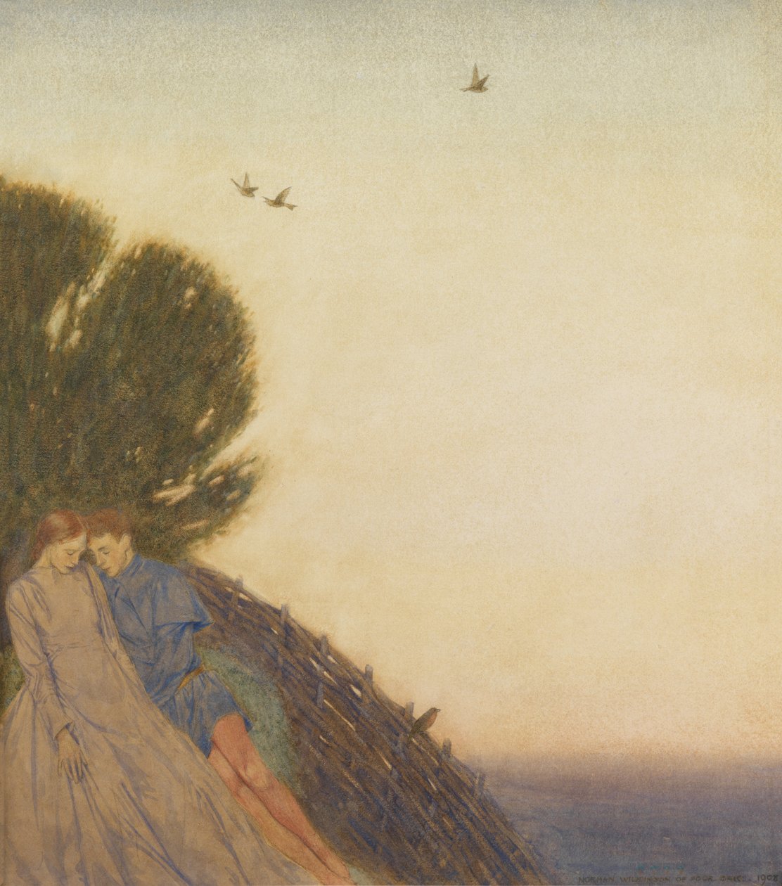 Il bersaglio da Norman Wilkinson
