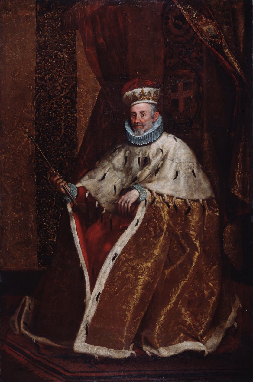 Ritratto del doge genovese Leonardo della Torre (olio su tela) da Northern Italian School