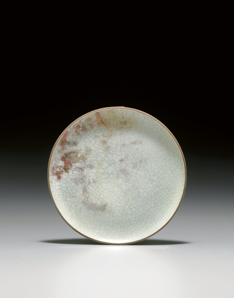 Piatto raro Ruyao da Northern Song Dynasty Chinese School