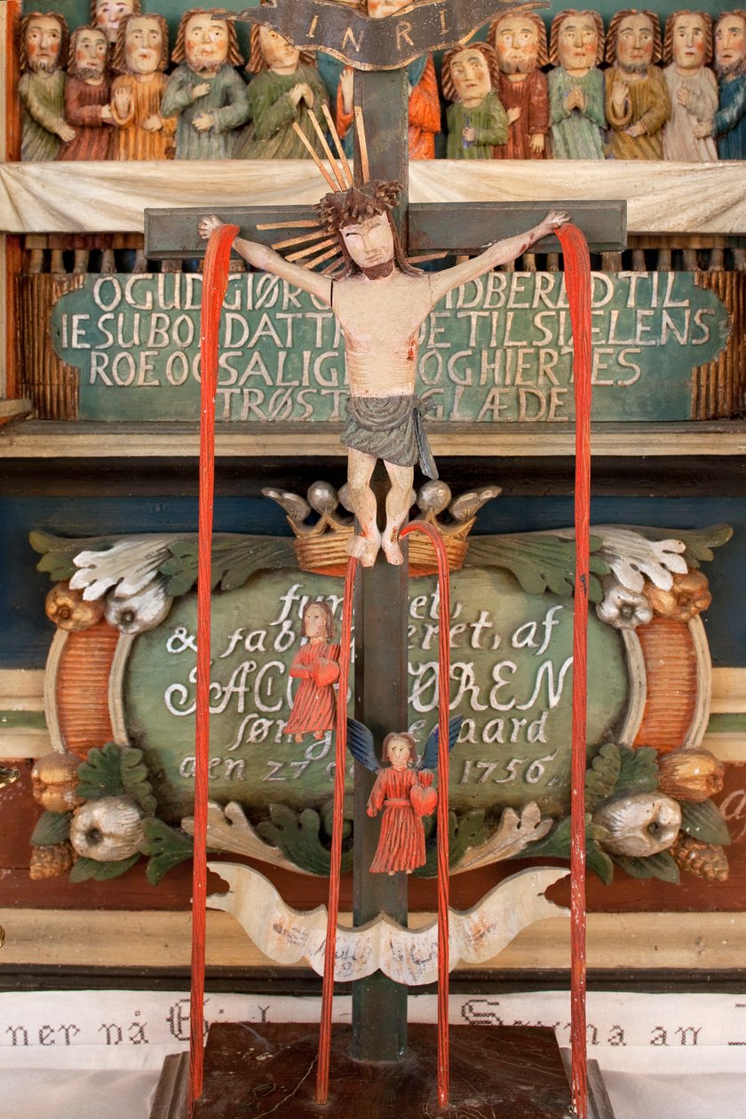 Cristo sulla Croce, dettaglio dell