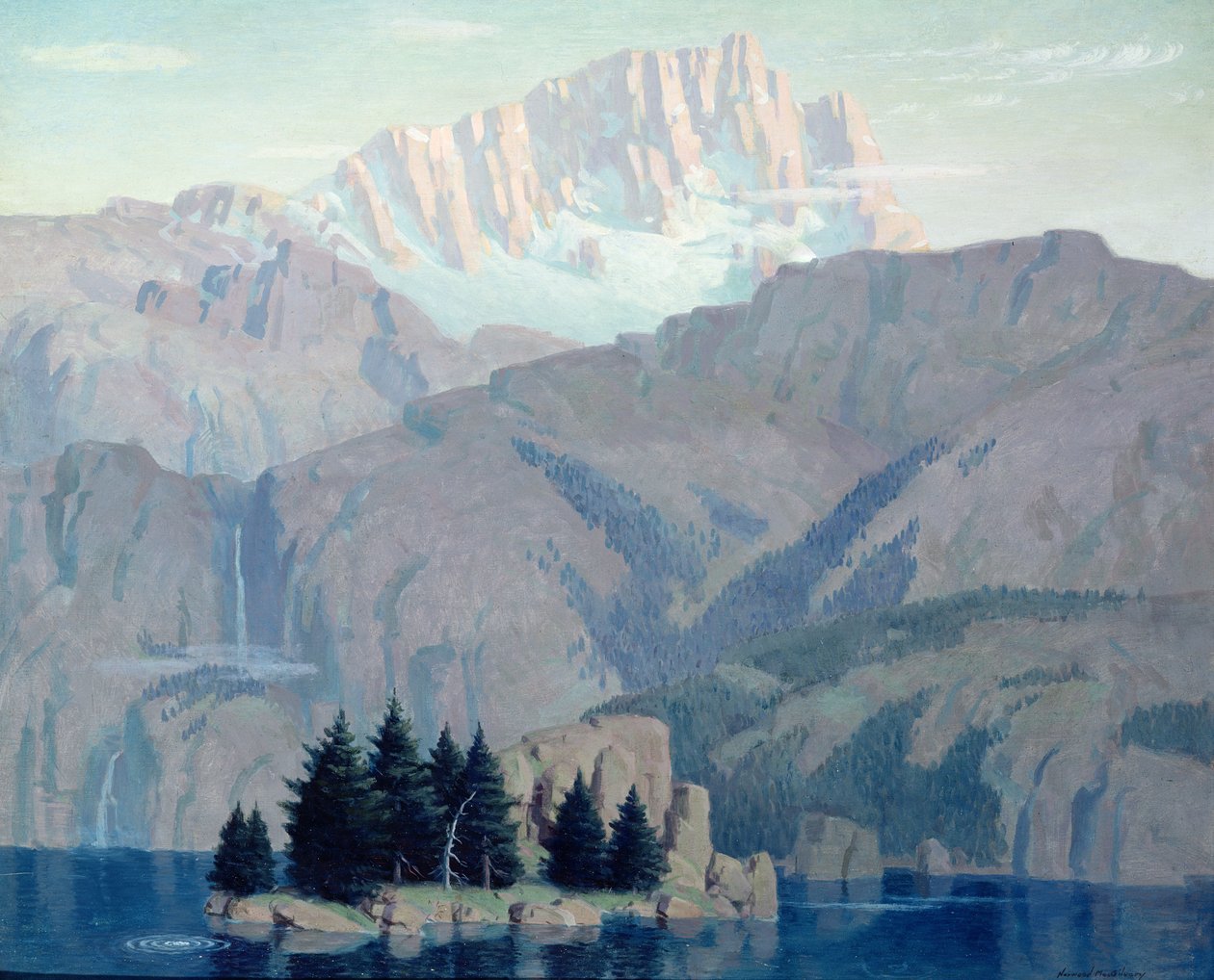 Predire il sole, c.1920 da Norwood MacGilvary
