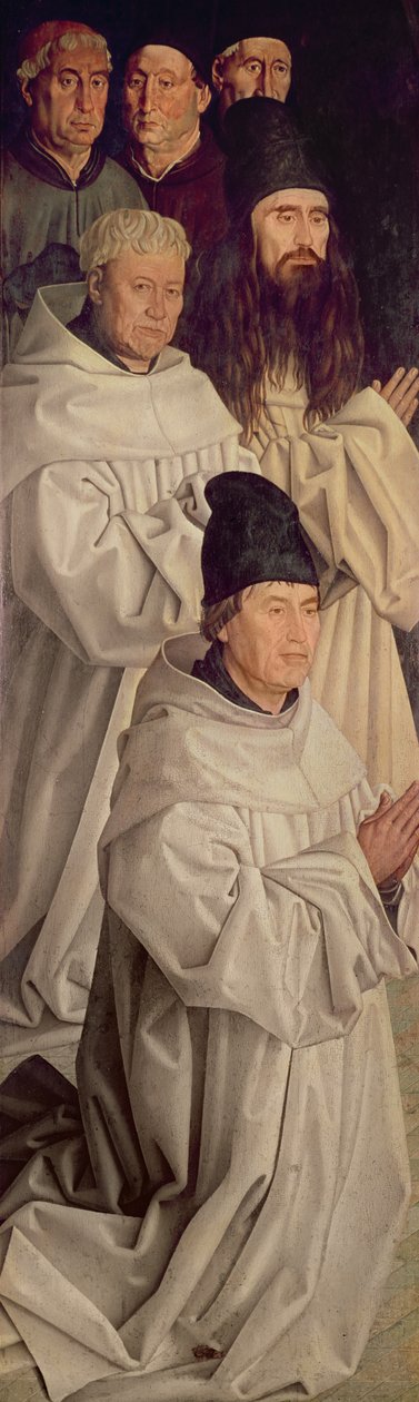 Pannello dei Monaci, dal Polittico di San Vincenzo, c.1465 da Nuno Goncalves or Gonzalvez