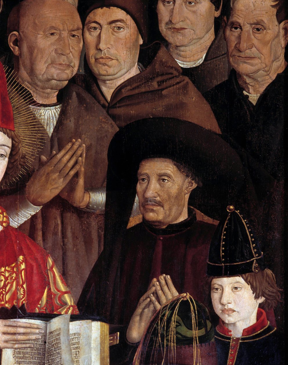 Polittico di San Vincenzo: Ritratto di Enrico il Navigatore (dettaglio) da Nuno Goncalves or Gonzalvez