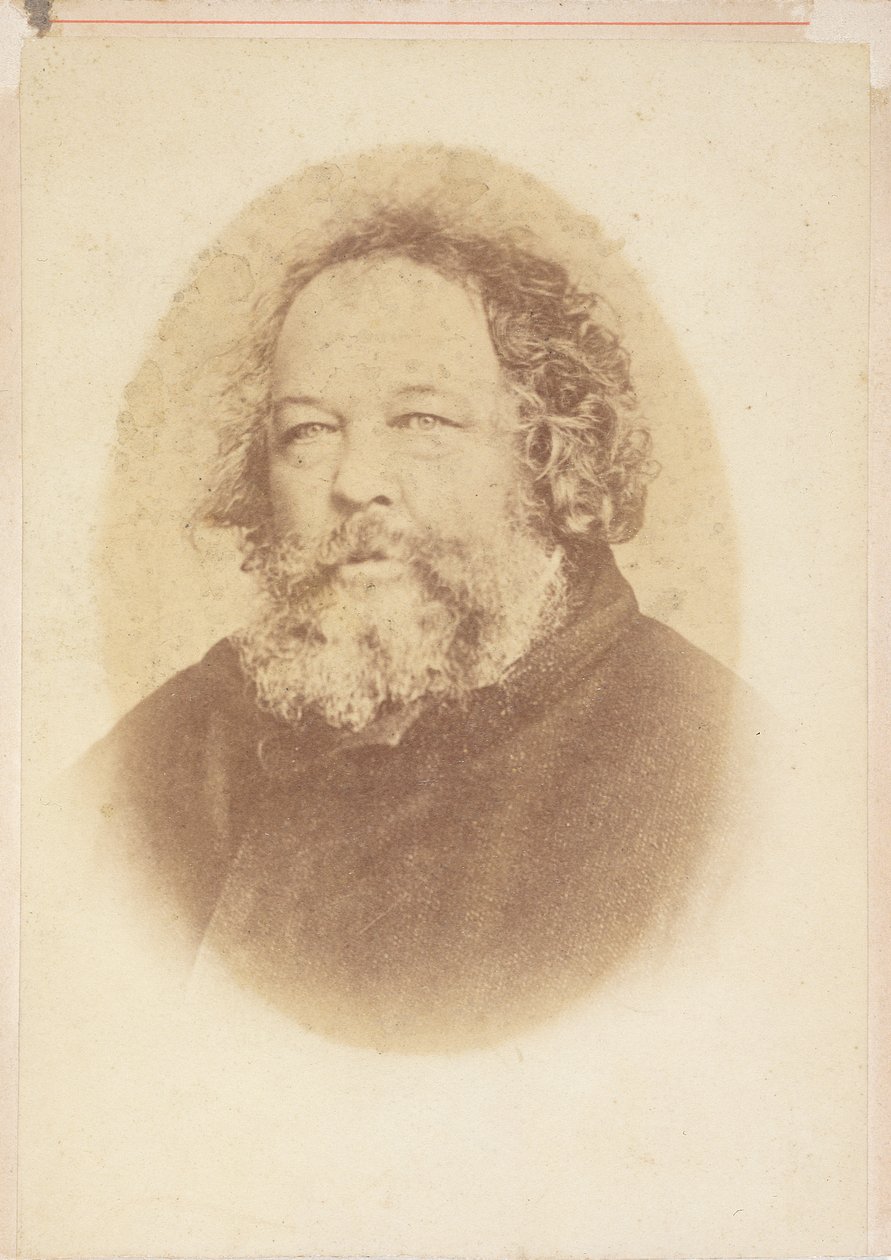 Ritratto di Mikhail Alexsandrovich Bakunin (1814-1876), di O.Meistring, Ginevra 1867 da O. Meistring
