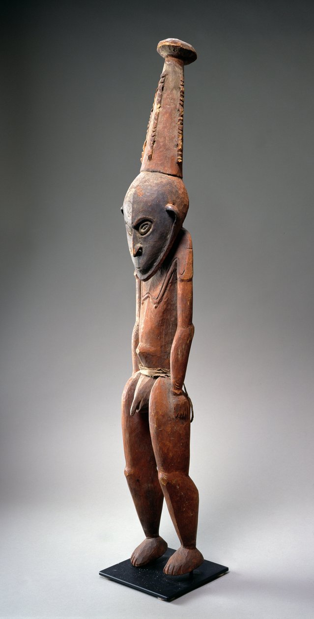 Figura maschile Sepik della Nuova Guinea settentrionale da Oceanic