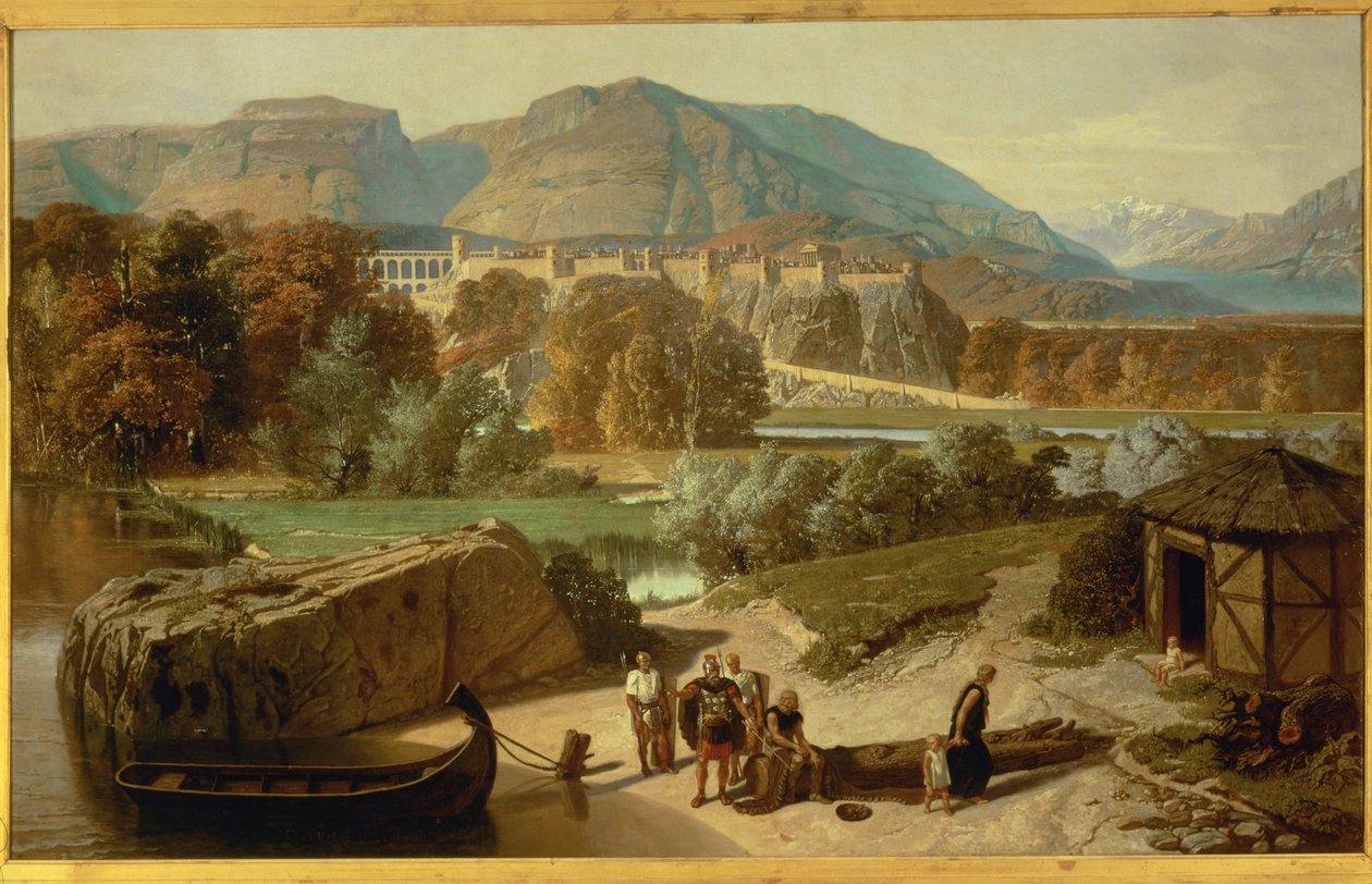 Una villa romana nelle Alpi del Delfinato, poco dopo la conquista della Gallia da Octave Penguilly l