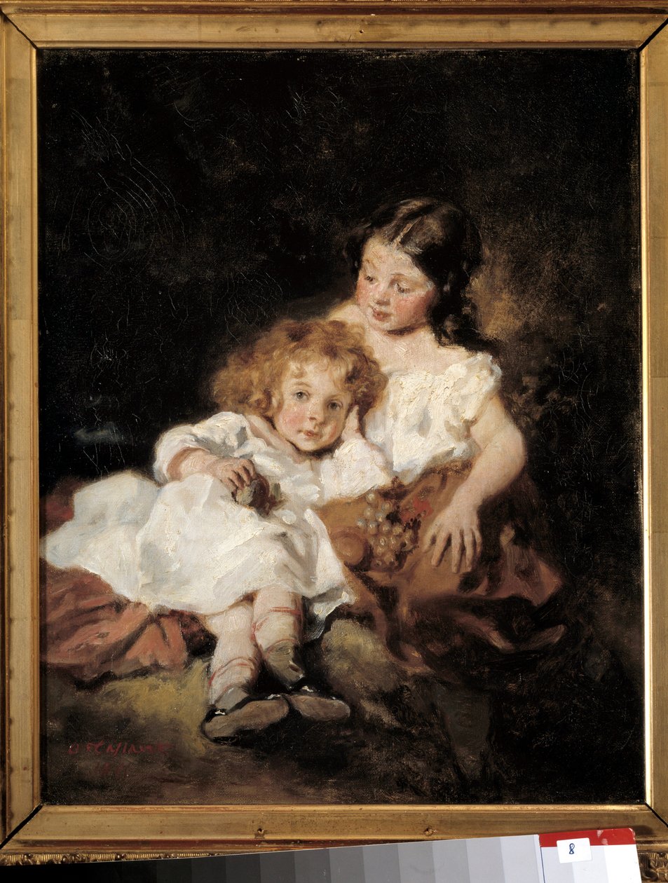 La sorella maggiore da Octave Tassaert