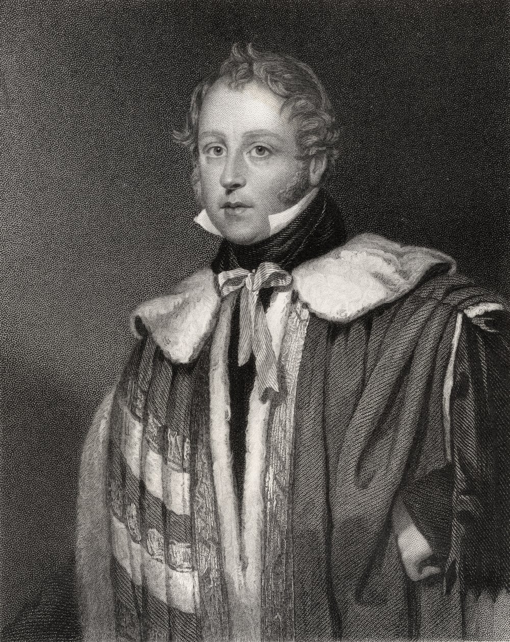 John Talbot, 16° conte di Shrewsbury, inciso da J. Morrison, da 