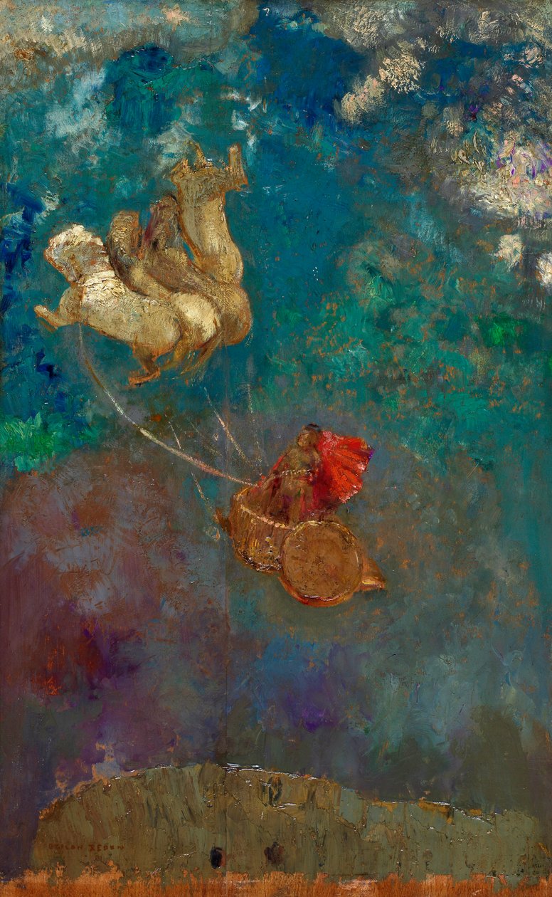 Il carro di Apollo, 1907-10 da Odilon Redon