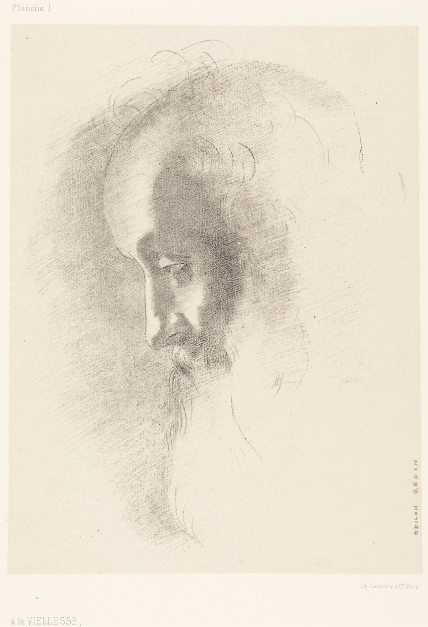 Alla vecchiaia da Odilon Redon