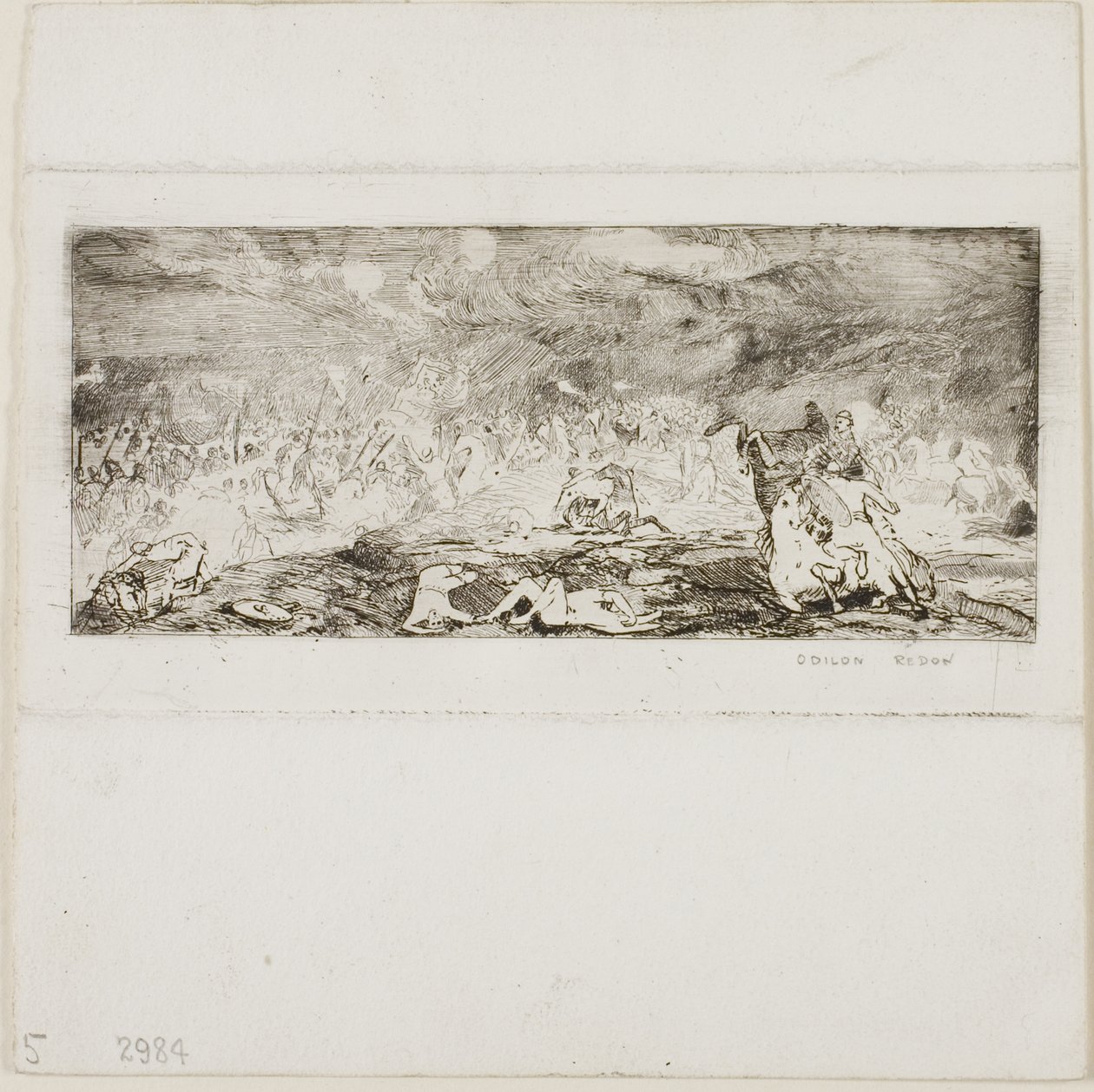 Battaglia da Odilon Redon