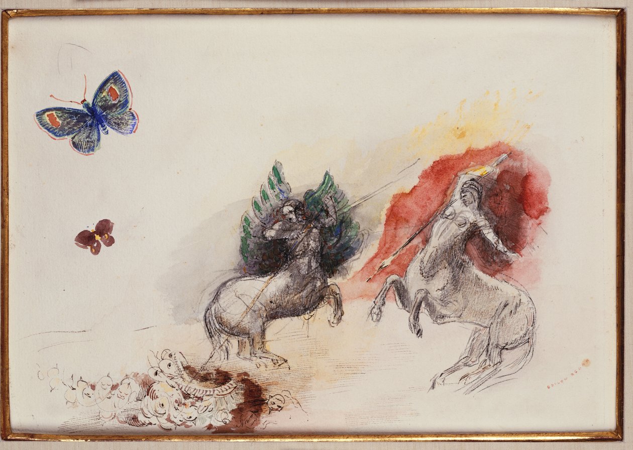 Battaglia dei Centauri da Odilon Redon