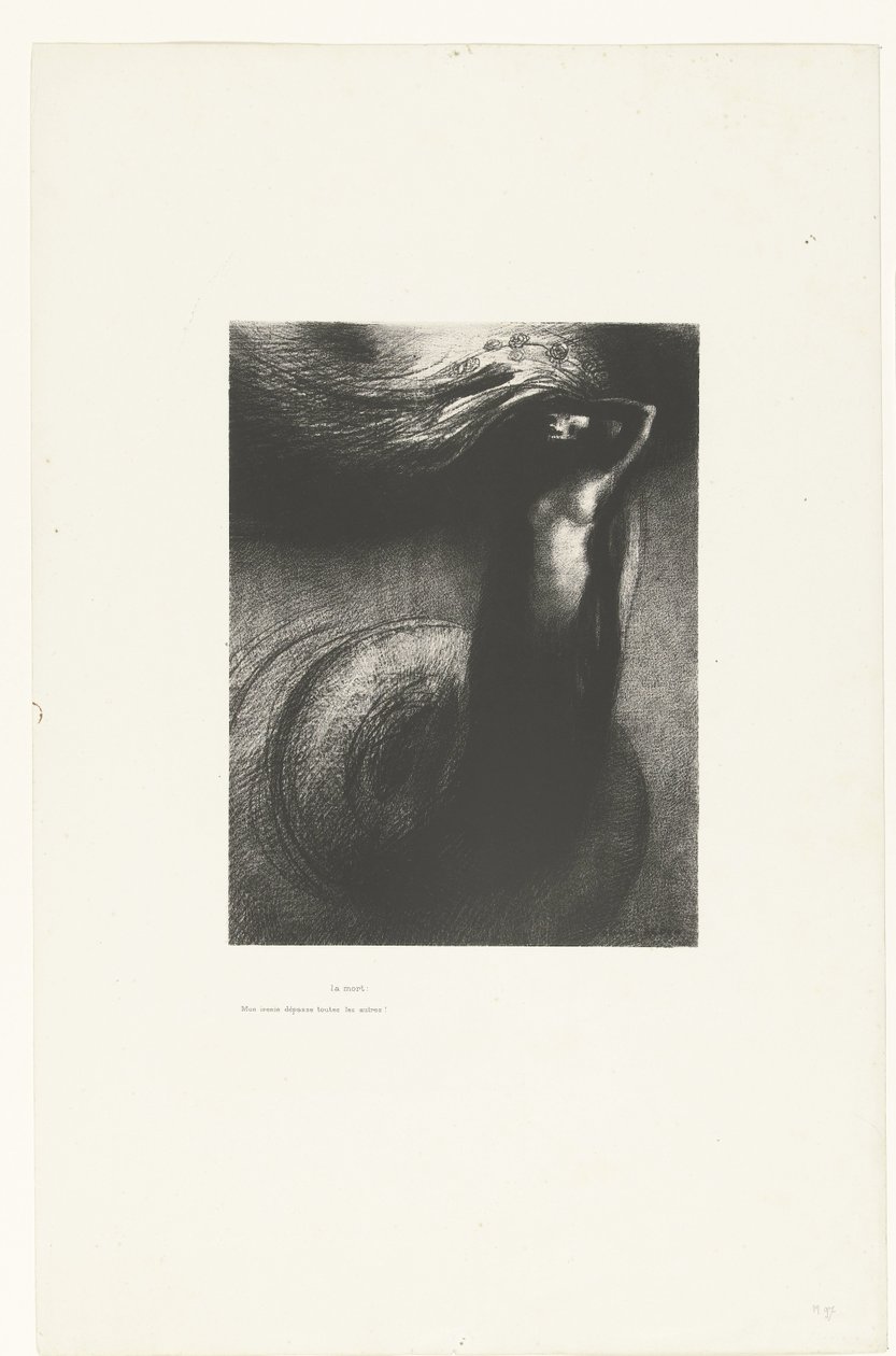 La Morte: la mia ironia supera tutte le altre da Odilon Redon