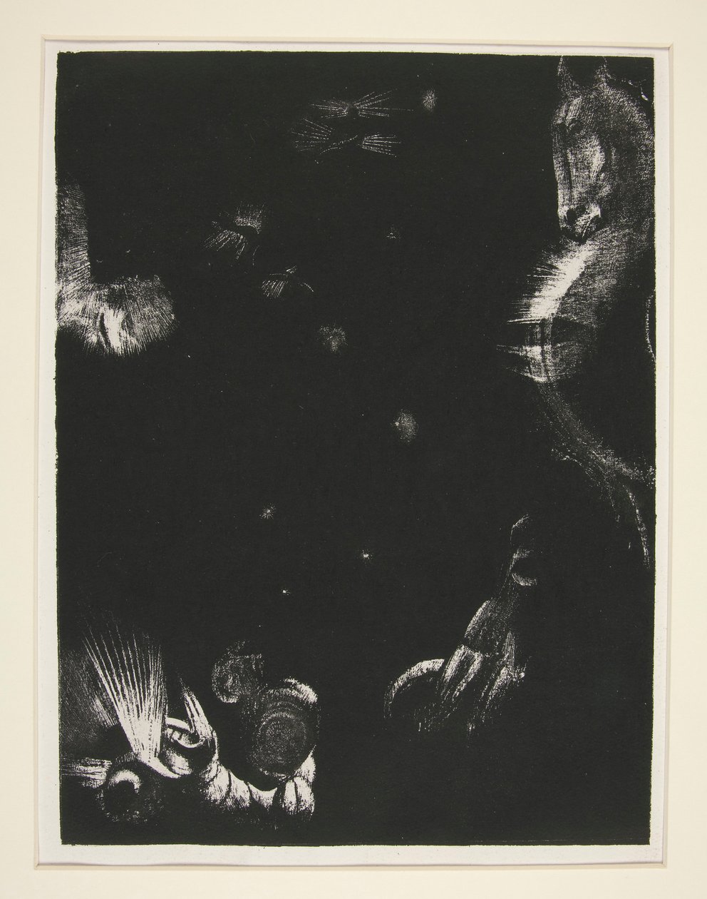 Popoli diversi abitano i paesi di I da Odilon Redon