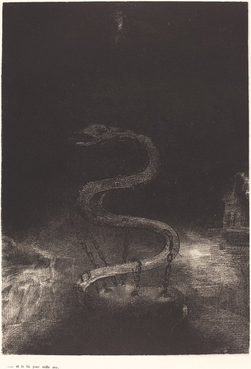 Et le lia pour mille ans da Odilon Redon