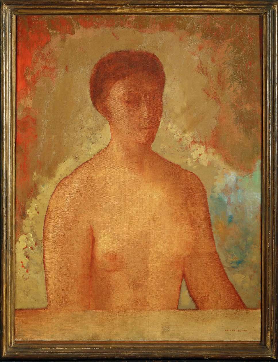 Eva (pittura su tela) da Odilon Redon