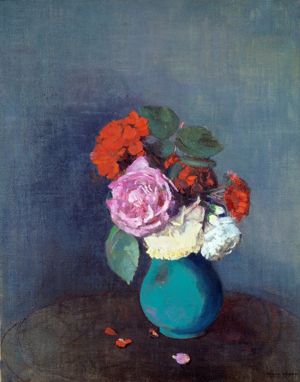 Fiori - Mazzo di garofani da Odilon Redon