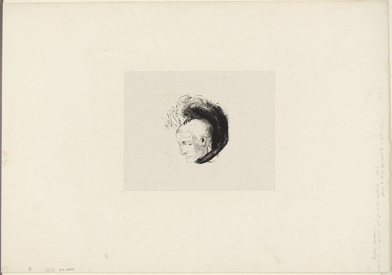 Frontespizio per Le mouvement idéaliste en peinture di André Mellerio da Odilon Redon