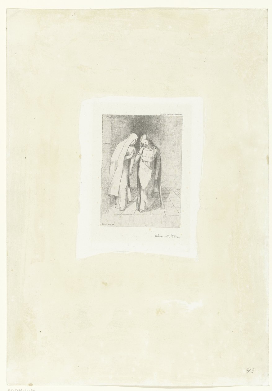 Conversazione misteriosa da Odilon Redon