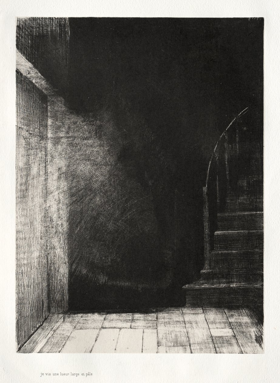 Vidi un Lampo di Luce, Grande e Pallido da Odilon Redon
