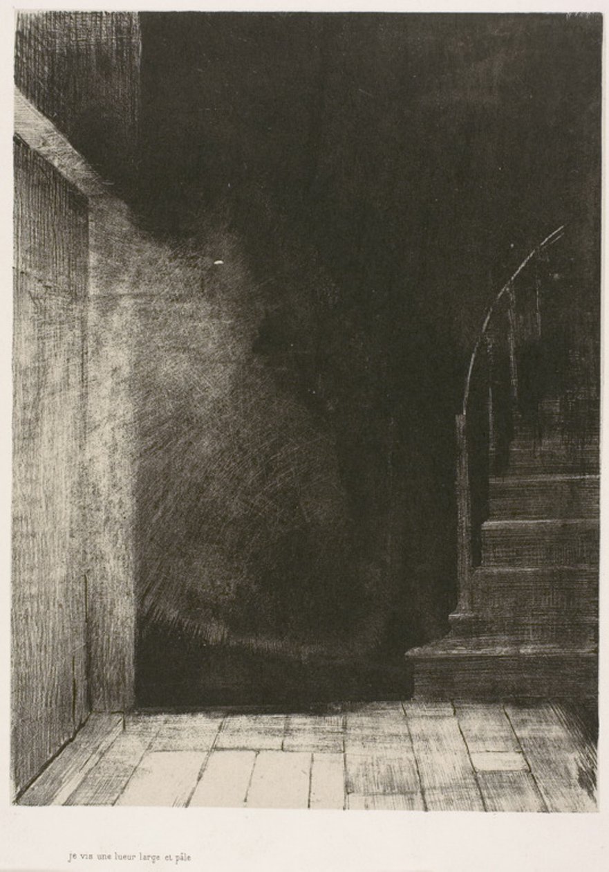 Era una Mano, Apparentemente di Carne e Sangue come la Mia, tavola 4 di 6 da Odilon Redon