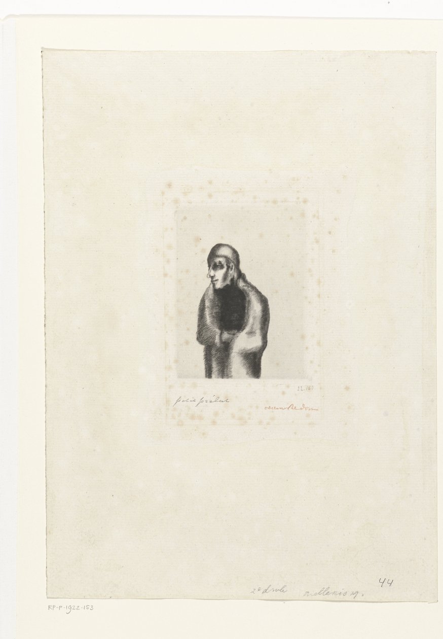 Piccolo prelato da Odilon Redon