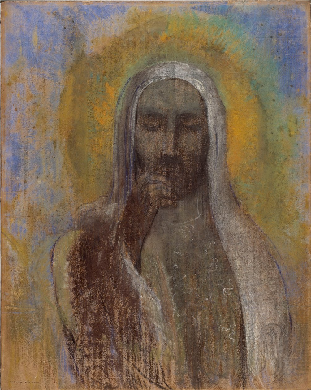 Il Cristo del silenzio da Odilon Redon