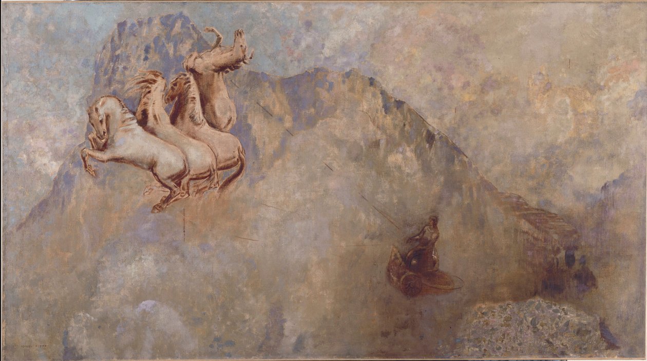 Il carro del Sole da Odilon Redon