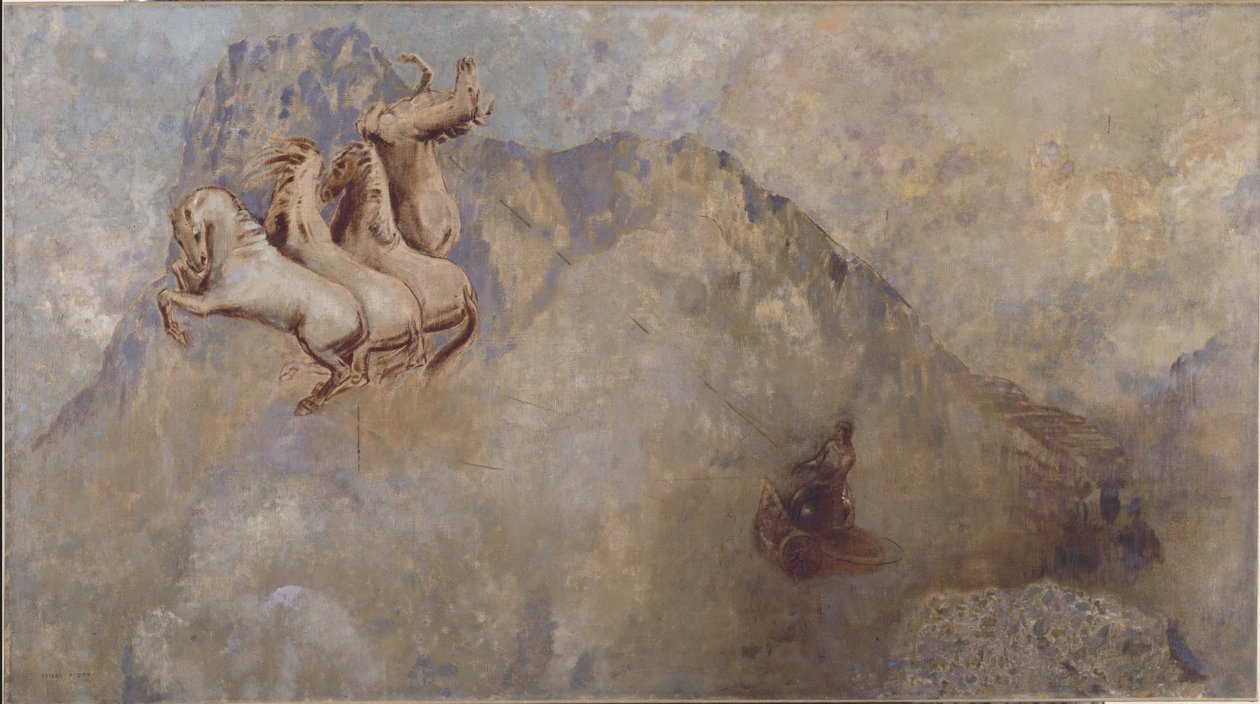 Il carro del Sole da Odilon Redon