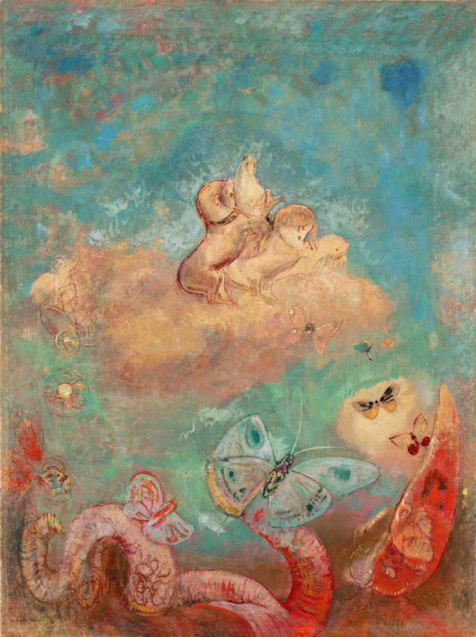 Il carro di Apollo da Odilon Redon