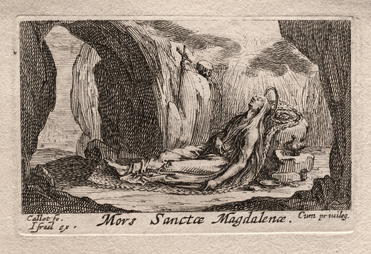 I Penitenti: Morte di Santa Maddalena da Odilon Redon