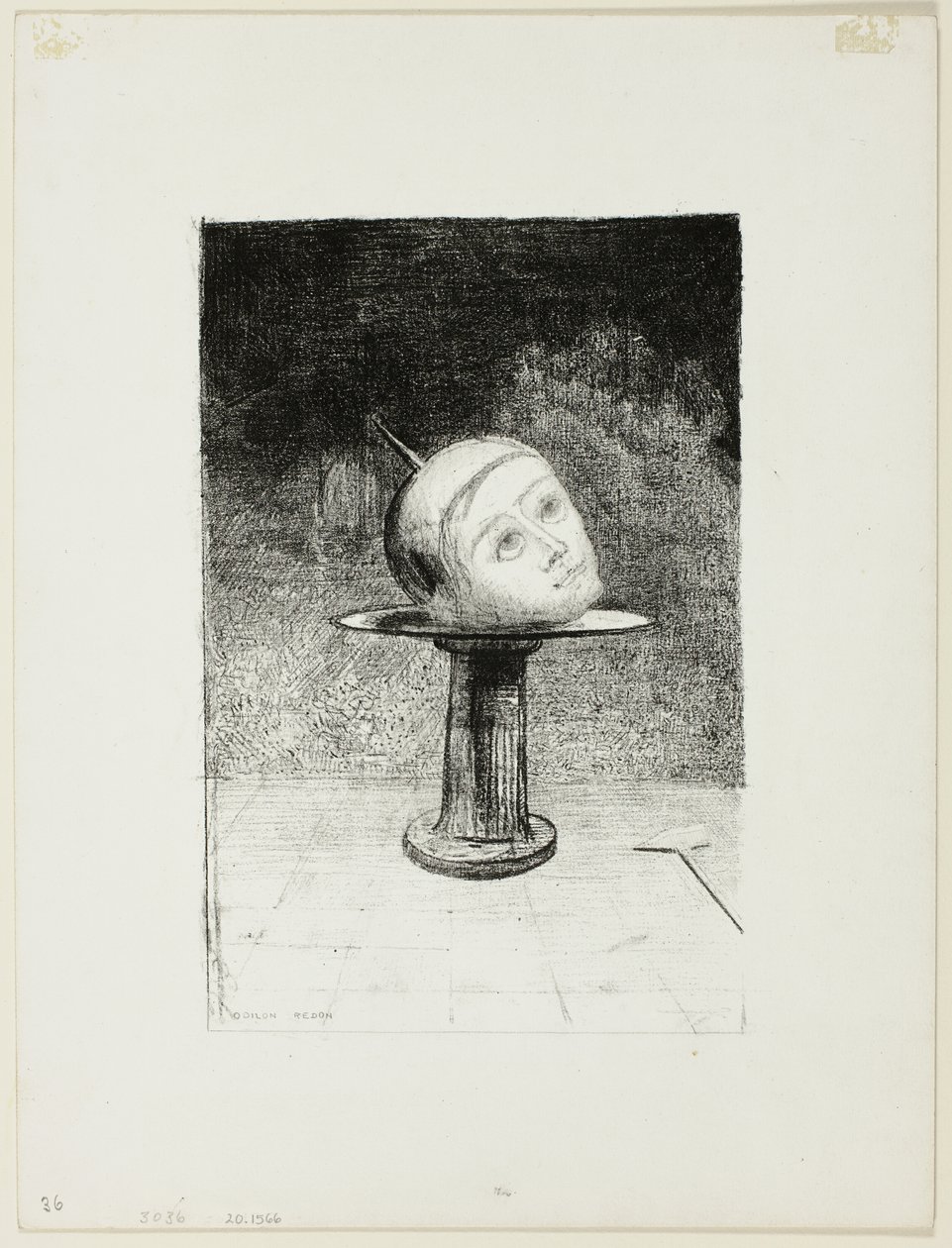 Sul Piatto, tavola dieci da Nei Sogni da Odilon Redon