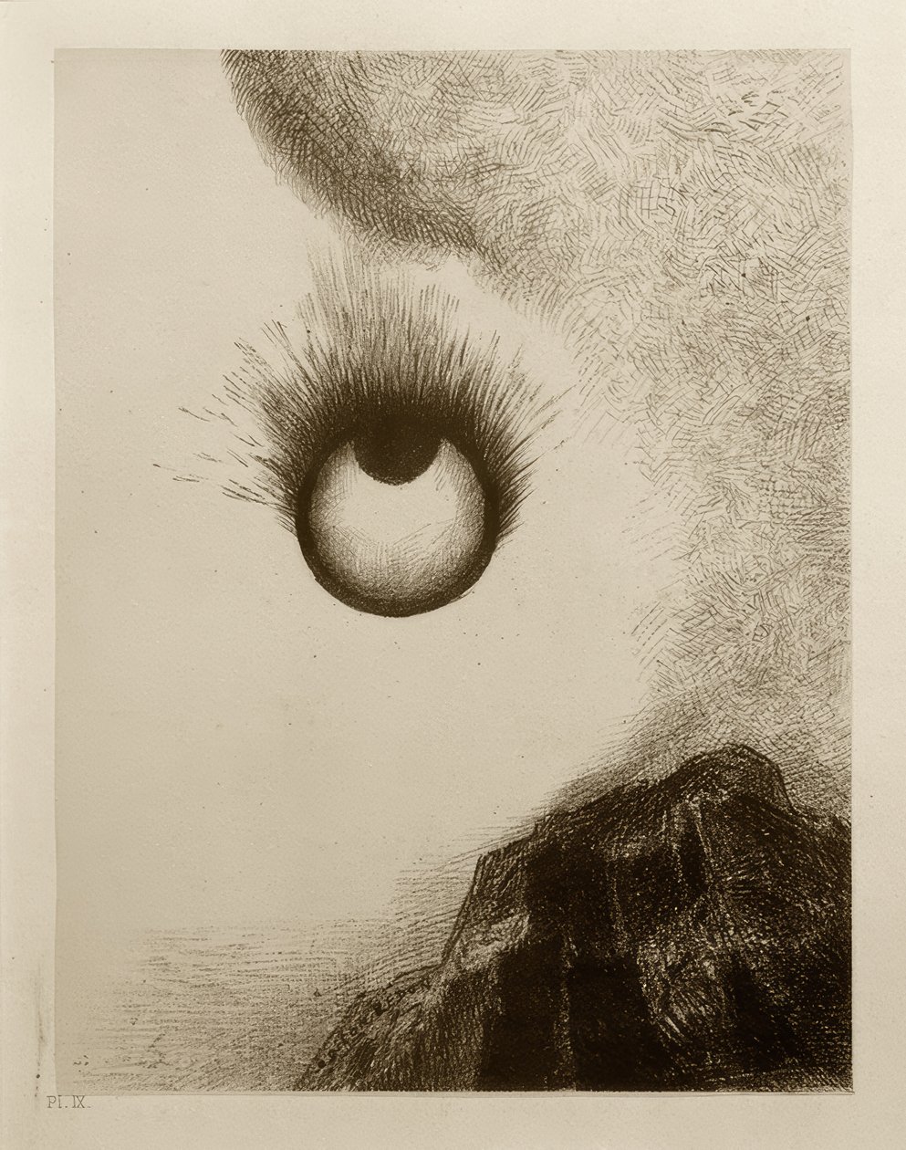 Ovunque le prugne brillano da Odilon Redon