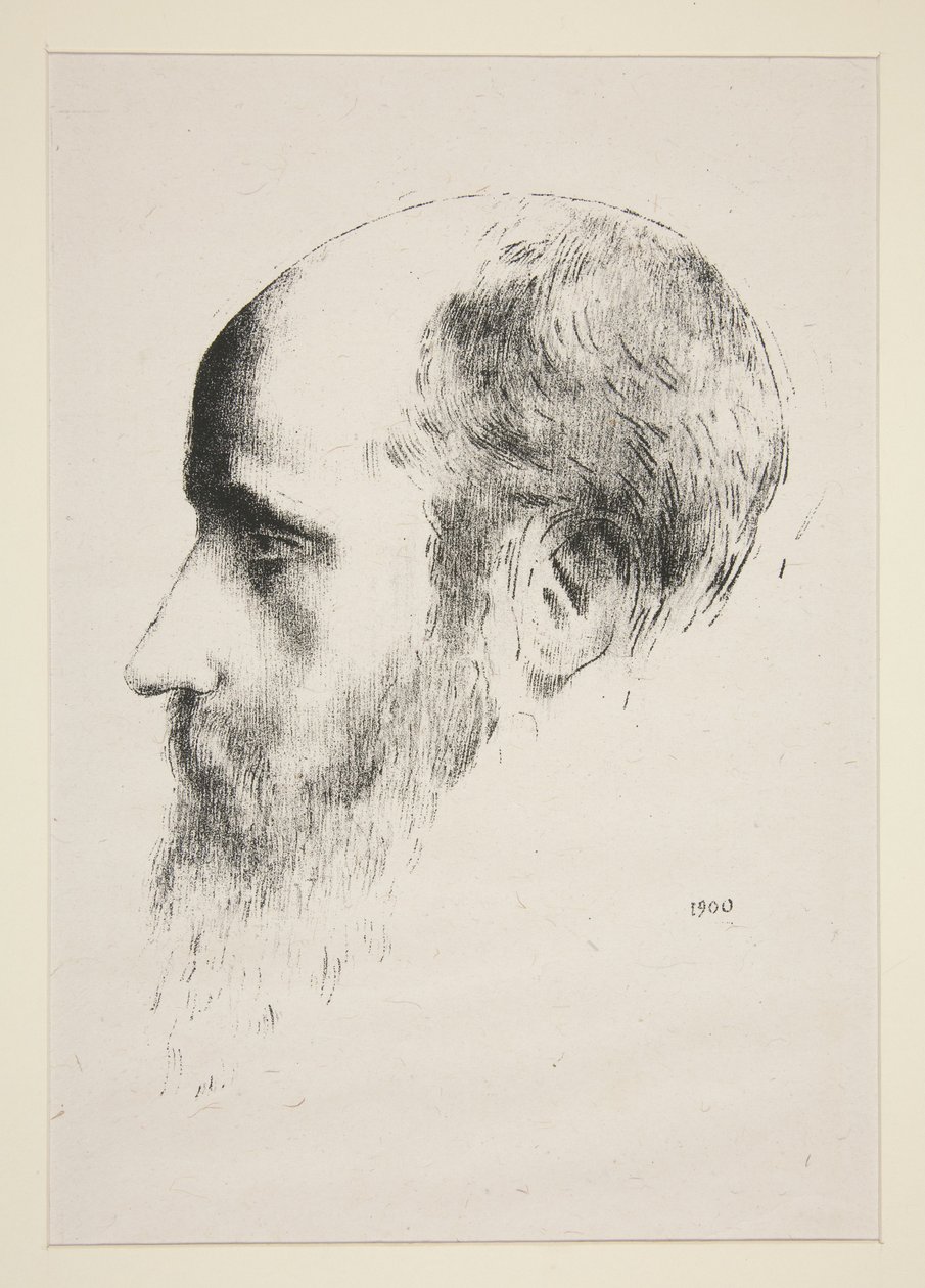 Ritratto di Édouard Vuillard da Odilon Redon