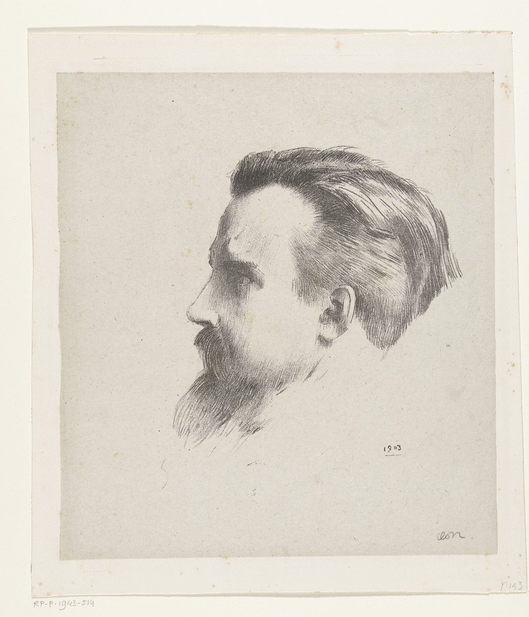 Ritratto di Maurice Denis da Odilon Redon